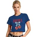 4th of July Floral American Flag Tank
