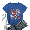 4th of July Floral American Flag Tank