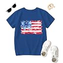 4th of July Floral American Flag Tank