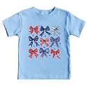 4th of July Shirts Toddler Boys Girls American Flag USA T-Shirt Kids Patriotic Tee Tops