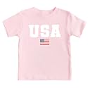 4th of July Shirts Toddler Boys Girls American Flag USA T-Shirt Kids Patriotic Tee Tops