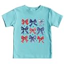 4th of July Shirts Toddler Boys Girls American Flag USA T-Shirt Kids Patriotic Tee Tops
