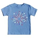 4th of July Shirts Toddler Boys Girls American Flag USA T-Shirt Kids Patriotic Tee Tops