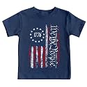 4th of July Shirts Toddler Boys Girls American Flag USA T-Shirt Kids Patriotic Tee Tops