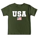 4th of July Shirts Toddler Boys Girls American Flag USA T-Shirt Kids Patriotic Tee Tops