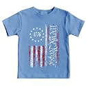 4th of July Shirts Toddler Boys Girls American Flag USA T-Shirt Kids Patriotic Tee Tops