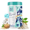 4UWell Meal Replacement Shake for Weight Management & Control | Vanilla Flavour | 18 Vitamins & Minerals | Boosts Energy, Metabolism & Easy to Digest Powder - 500g