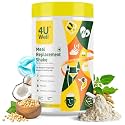 4UWell Meal Replacement Shake for Weight Management & Control | Mango Flavour | 18 Vitamins & Minerals | Boosts Energy, Metabolism & Easy to Digest Powder - 500g