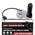 4WD Transfer Case Shift Encoder Motor - Compatible with Chevy, GMC & Cadillac Vehicles - Silverado, Tahoe, Avalanche, Suburban, Ram 1500, 2500, Sierra, Yukon XL - Replaces 19125571, 600910, 88962314