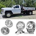4X 17 Wheel Simulators for 11-25 Chevy Silverado 3500 &amp; GMC Sierra 3500 HD