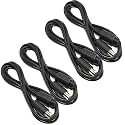 4X 6ft Wii/Gamecube Extension Cables for Nintendo Wii Gamecube GCN (4 Pack)