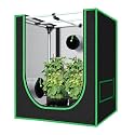 4x4 Grow Tent, 48"x48"x72" Roof Cube Plant Grow Tents