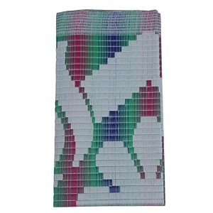 4x6 ft plastic chatai mat  large reversible floor mat for sleeping prayer amp picnic  durable amp lightweight multi-color mat for home and travel