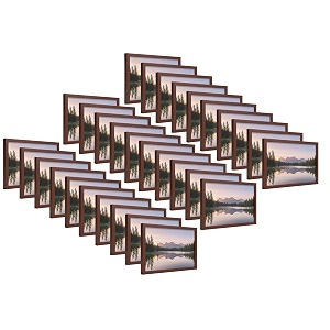 4x6 Inch Wooden Photo Frame Fits