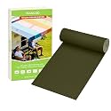 TIANLDD 4x78in Nylon Repair Tape，Self Adhesive Waterproof Fabric Repair Tape,Tent Repair Kit，for Down Jackets, Tent, Umbrella, Sleeping Bag, Knapsack.（Army Green）
