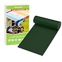 TIANLDD 4x78in Nylon Repair Tape，Self Adhesive Waterproof Fabric Repair Tape,Tent Repair Kit，for Down Jackets, Tent, Umbrella, Sleeping Bag, Knapsack.（Dark Green）