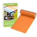 TIANLDD 4x78in Waterproof Repair Tape for Boat Covers,Tents,Tarp,RV Awning，Fabric Repair Tape(Orange)
