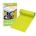 TIANLDD 4x78in Waterproof Repair Tape for Boat Covers,Tents,Tarp,RV Awning，Fabric Repair Tape(Yellow)
