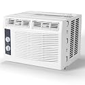 Hipicute 5,000 BTU Window Air Conditioner Unit for Rooms up to 150 Sq Ft, with Mechanical Controls, Cool/Fan Modes, Washable Filter &amp; Easy Install Kit, Ideal for Small Bedroom, Office, Living Room