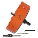 5-1/4 inch Hole Saw for Wood, Metal, Plastic &amp; Drywall, with Arbor