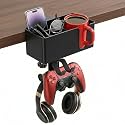 5 in 1 Desk Cup Holder Clamp, Detachable Pencil Holder