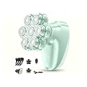 5-in-1 Electric Razors for Women, 7D Electric Shavers for Womens Full Body Legs, IPX7 Waterproof Wet Dry Travel Bikini Trimmers for Lady Face Bikini Arms Underarms