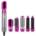 5-in-1 Hair Styler Hot Air Brush with