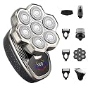 5 in 1 Head Shavers for Bald Men, 7D Skull Head Shaver