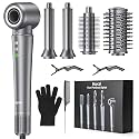 5 in 1 Hot Air Styler Wrap for Women - High-Speed Frizz-Free Hair Dryer Brush, Ion Fast Drying Auto Wrap Cruler, No Heat Damage Air Styler Wrap - Curl, Volumize, Straighten, Gift Idea