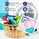 5 in 1 matic laundry pods for washing machine suitable for Front/Top Load, Odor, Stain Remover, Semi-automatic Detergent pods, smart shot Laundry Cleaning Tablets (30)