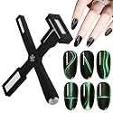 5 in 1 Nail Magnet Tool, Strong Nail Magnet Pens with Silicone Protective Case, Multifunctional Magnet Stick 3D Magnetic Cat Eye Gel Polish Nail Art, for Salon, Studio or Home