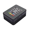 5-in-1 Portable Environment Monitor HD Color Screen for Home Office Car Campsite, HCHO TVOC CO2 Detector for Kids Room, 9 * 7 * 3.5cm (MT05 Black)