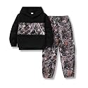 5-12 Years Boys Clothing Set Camo Hoodie &amp; Cargo Pants Outfits Set 2025 Fashion Clothing
