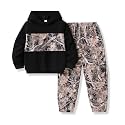 5-12 Years Boys Clothing Set Camo Hoodie &amp; Cargo Pants Outfits Set 2025 Fashion Clothing