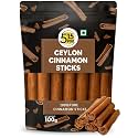 5:15PM Ceylon Cinnamon Sticks Original 100gm | SriLankan Dalchini Cinnamon Stick | World's Finest Ceylon Dalchini Quills | Genuine Source Certified