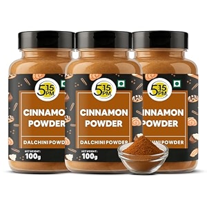 515pm cinnamon powder dalchini powder cinnamon powder for weight loss 100 pure amp natural 100grams pack of 3