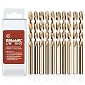 5/16"(10pcs) Cobalt Drill Bit Set M35 HSS Jobber Length