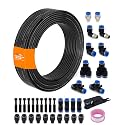 5/32" Air Line Tubing Kit, 100FT SAE J844 PA Nylon Air Hose Tubing