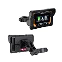 5" Motorcycle Wireless CarPlay & Android Auto Portable Navigation Display, Digital GPS Dashboard Screen for Motorbike, Supports Smartphone Maps & Music