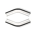 5'' Inch 45 Degree DIY Custom Mandrel Exhaust Pipe Tube Pipe-2PCS