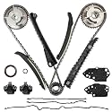 5.4L Timing Chain Kit Cam Phaser Camshaft Drive Phaser Repair Kit Compatible With Ford Expedition F-150 F-250 F-350 Super Duty Lincoln Mark LT Navigator 3V 24 Valve 2004-2013 Replace 3R2Z-6A257-DA