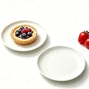 5.6" Catering Ceramic Appetizer Plate, Small Dessert Plates Set of 2