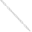 5/64" Chain 33 ft Length, Stainless Steel Chain Links for Hanging