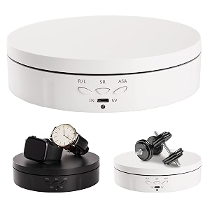 5.74 Motorized Rotating Display Stand for Jewelry
