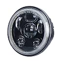 5.75 Inch 6-Lens LED Headlight Fits for Harley Sportster Dyna Softail