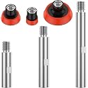 5/8"-11 Thread Angle Grinder Extension Shaft Set, Rotary Extension Shaft Set, Angle Grinder Extension Connecting Rod, for Polisher and Angle Grinder Attachments, 3 inch, 3.9 inch, 5.5 inch (B)