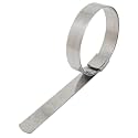 5/8" W x 3" Di (25 Pack) Center Punch Clamp band hose clamps 201 stainless steel