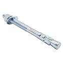 5/8 Concrete Anchors, 5/8 Wedge Anchors Bolts, 6" L, 20 Pcs