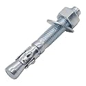 5/8 Concrete Anchors, 5/8 Wedge Anchors Bolts, 4-1/2" L, 30 Pcs