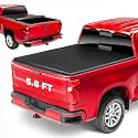 5.8ft Soft Tonneau Cover for Chevy/GMC Silverado Sierra 1500 2019‑2026